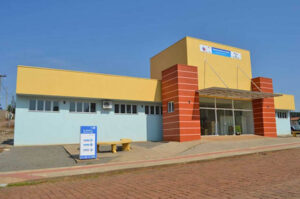 construção da uniddade básica de saude na cidade de casca rs pela construtora lf da cidade serfina correa rs