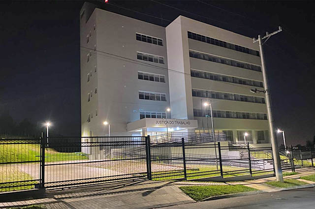Construção do Foro Trabalhista em Novo Hamburgo